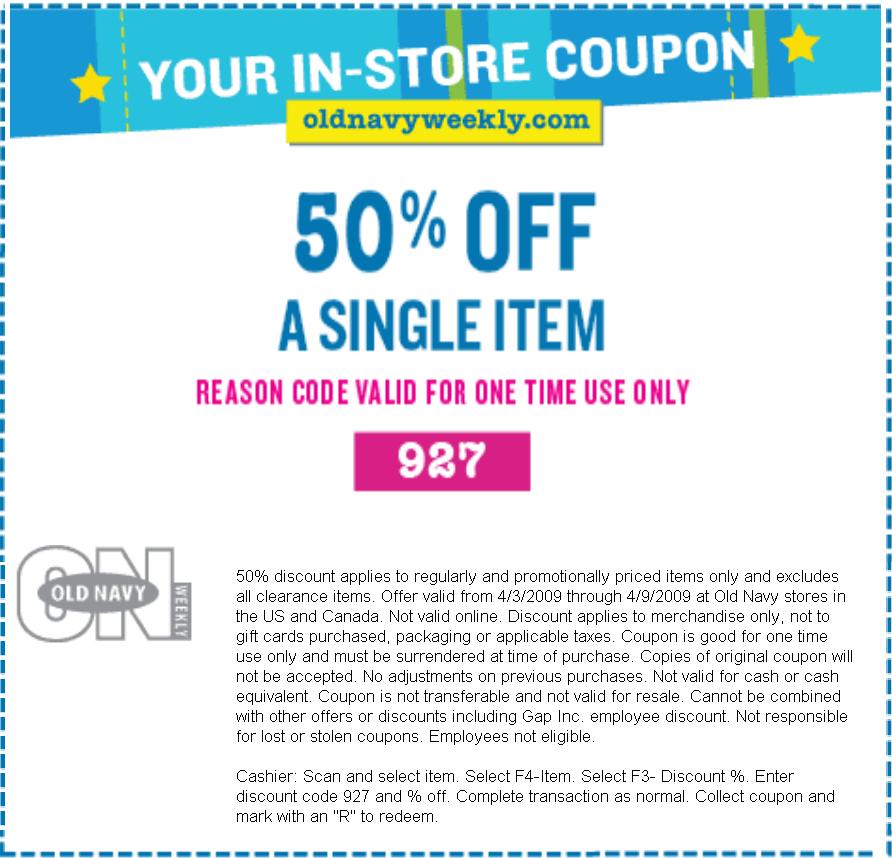In-Store Coupon Linky (Exp: 04/09)