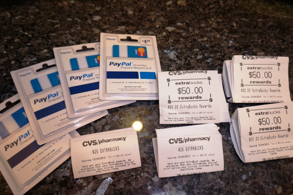 cvs paypal debit mastercard fun